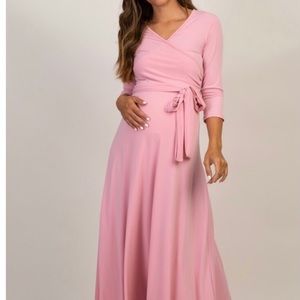 Pink blush Maternity Dress